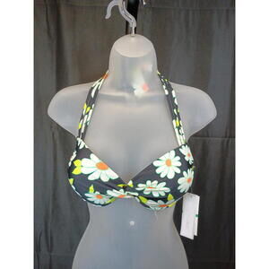 SALT COVE JUNIORS DAISY DANCE STRAPPY U BLACK MULTI L